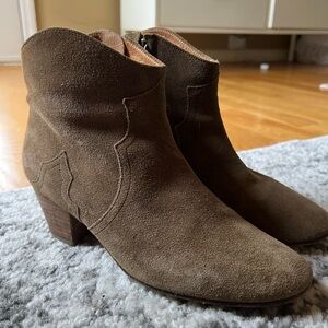 Isabel Marant Suede Ankle Boots 38